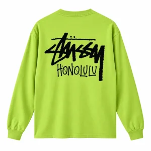 Stussy Honolulu Men's Green Sweatshirt