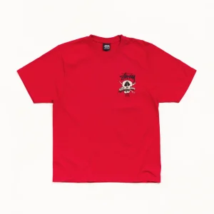 Stussy T Shirt Fresh Foils Red