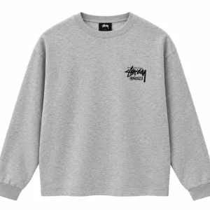 Stussy Honolulu Grey Crewneck Sweatshirt