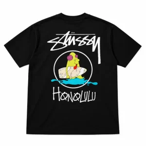 Ghost X Stussy Honolulu Shirt Black