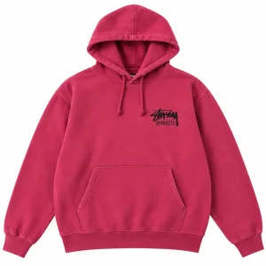 Stussy Exclusive Pink Honolulu Chapter Hoodie