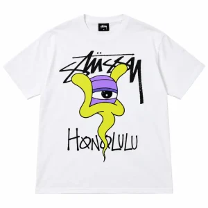 Ghost X Stussy Honolulu Shirt White