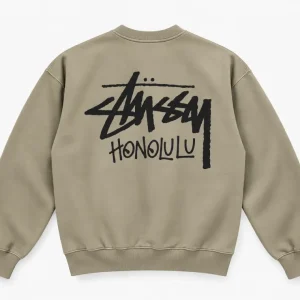Stussy Honolulu Sweatshirt Grey