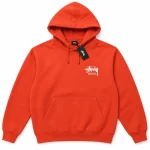Stussy Honolulu Chapter Orange Hoodie