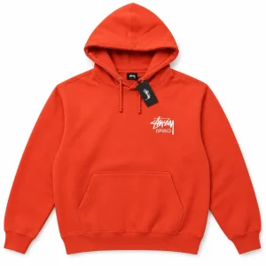 Stussy Honolulu Chapter Orange Hoodie