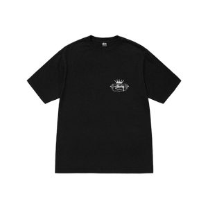 Stussy T Shirt Built to Last Black