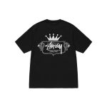 Stussy T Shirt Built to Last Black