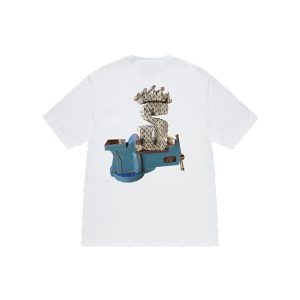 Stussy T Shirt Tuff Stuff White