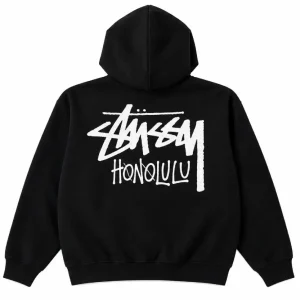 Stussy Honolulu Chapter Hoodie Black