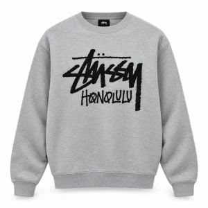 Stussy Honolulu Exclusive Sweatshirt Grey
