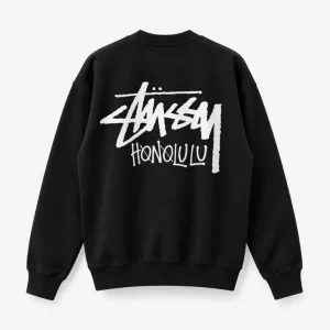 Stussy HONOLULU Sweatshirt Black