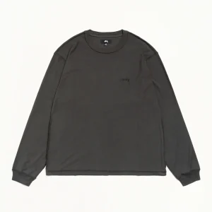Stussy Sweatshirt Lazy LS Tee Vintage Black