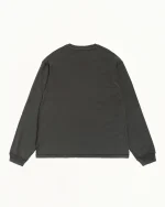 Stussy Sweatshirt Lazy LS Tee Vintage Black