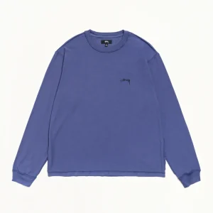 Stussy Sweatshirt Lazy LS Tee Vintage Navy