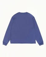 Stussy Sweatshirt Lazy LS Tee Vintage Navy