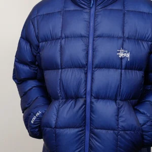 Stussy Jacket Midweight Puffer Blue