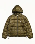 Stussy Jacket Midweight Hooded Puffer Olive