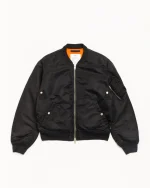 Stussy Jacket MA-1 Bomber Black