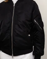 Stussy Jacket MA-1 Bomber Black