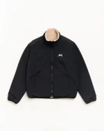 Stussy Jacket Sherpa Reversible Beige