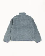 Stussy Jacket Sherpa Reversible Bluestone