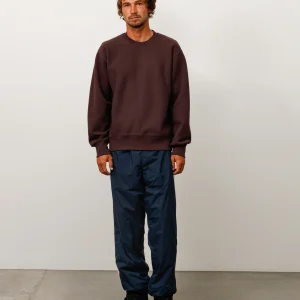 Stussy Sweatshirt Fleece Crew Brown
