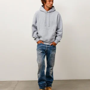 Stussy Hoodie Fleece Grey Heather