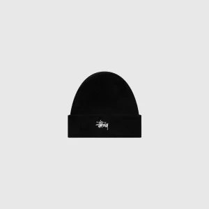Stussy Cap Basic Cuff Beanie Black