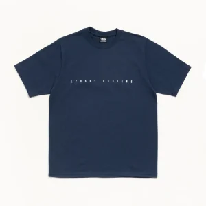 Stussy Shirt S Box Tee Navy