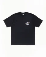 Stussy Shirt Dot Surf Puff Print Tee Black