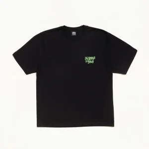 Stussy Shirt Peace Increased Tee Black