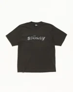 Stussy Shirt Garment Co Tee Faded Black