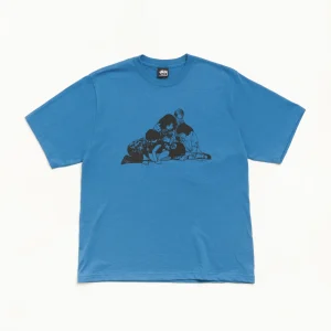 Stussy Shirt Kids Tee Blue