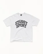 Stussy Shirt Block Sport Tee Ash Heather