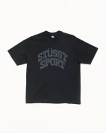 Stussy Shirt Block Sport Tee Black