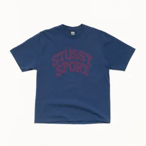 Stussy Shirt Block Sport Tee Navy