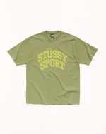 Stussy Shirt Block Sport Tee Olive