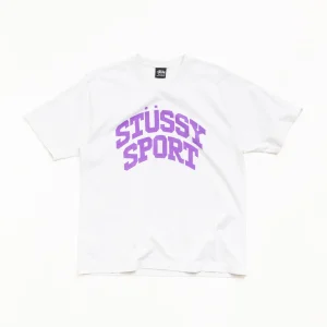 Stussy Shirt Block Sport Tee White
