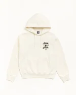 Stussy Hoodie Fresh Foils Garment Dyed Bone