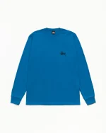 Stussy Sweatshirt Basic Stussy LS Tee Blue