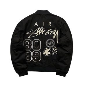 Stussy Jacket Nike X Air Vest Black