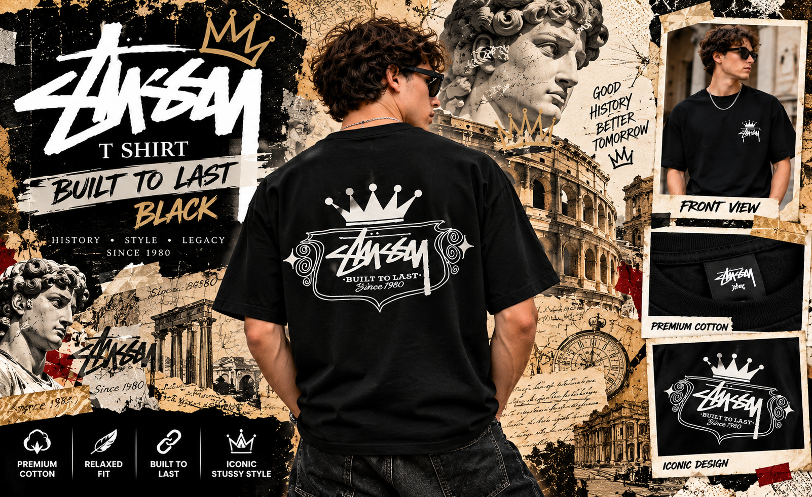 Stussy Graphic Tee